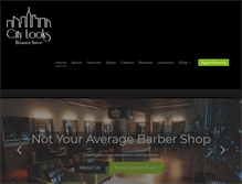 Tablet Screenshot of citylooksbarbershop.com